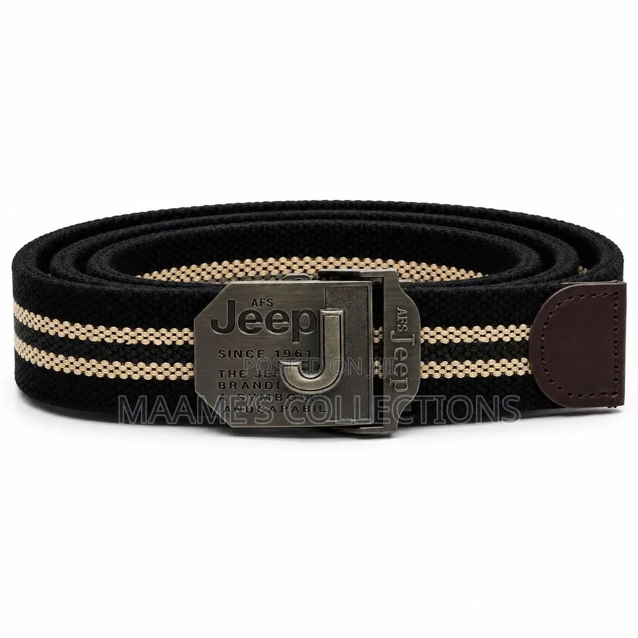 Solid High Quality Vintage Woven Belts in Stocku