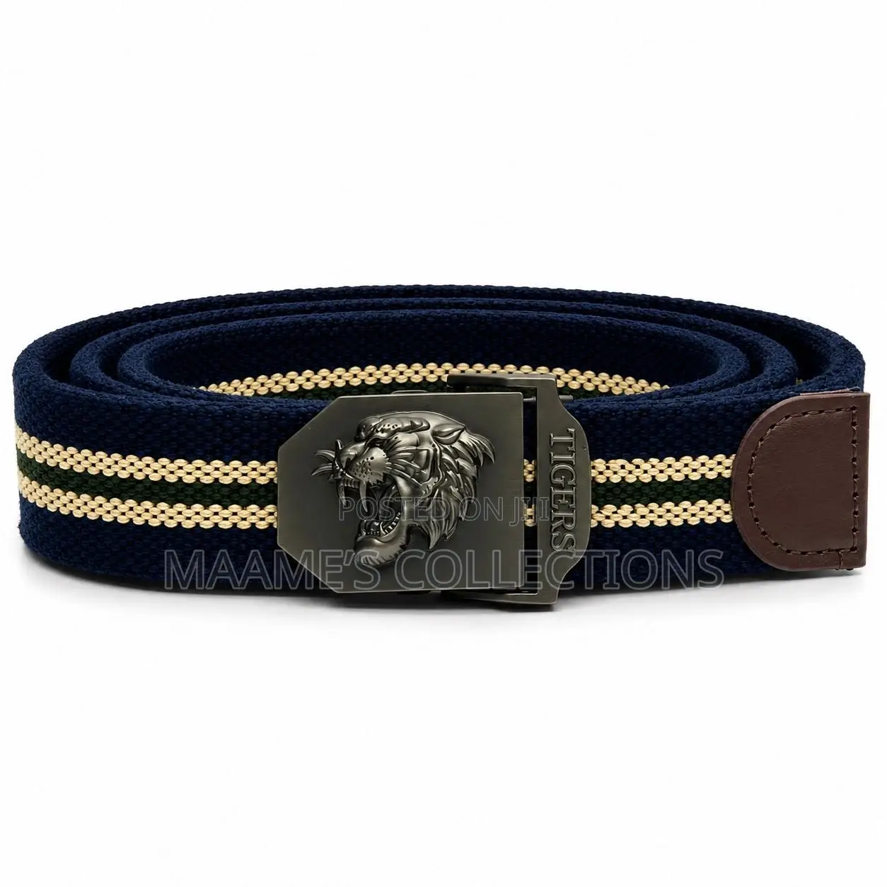 Solid High Quality Vintage Woven Belts in Stocku