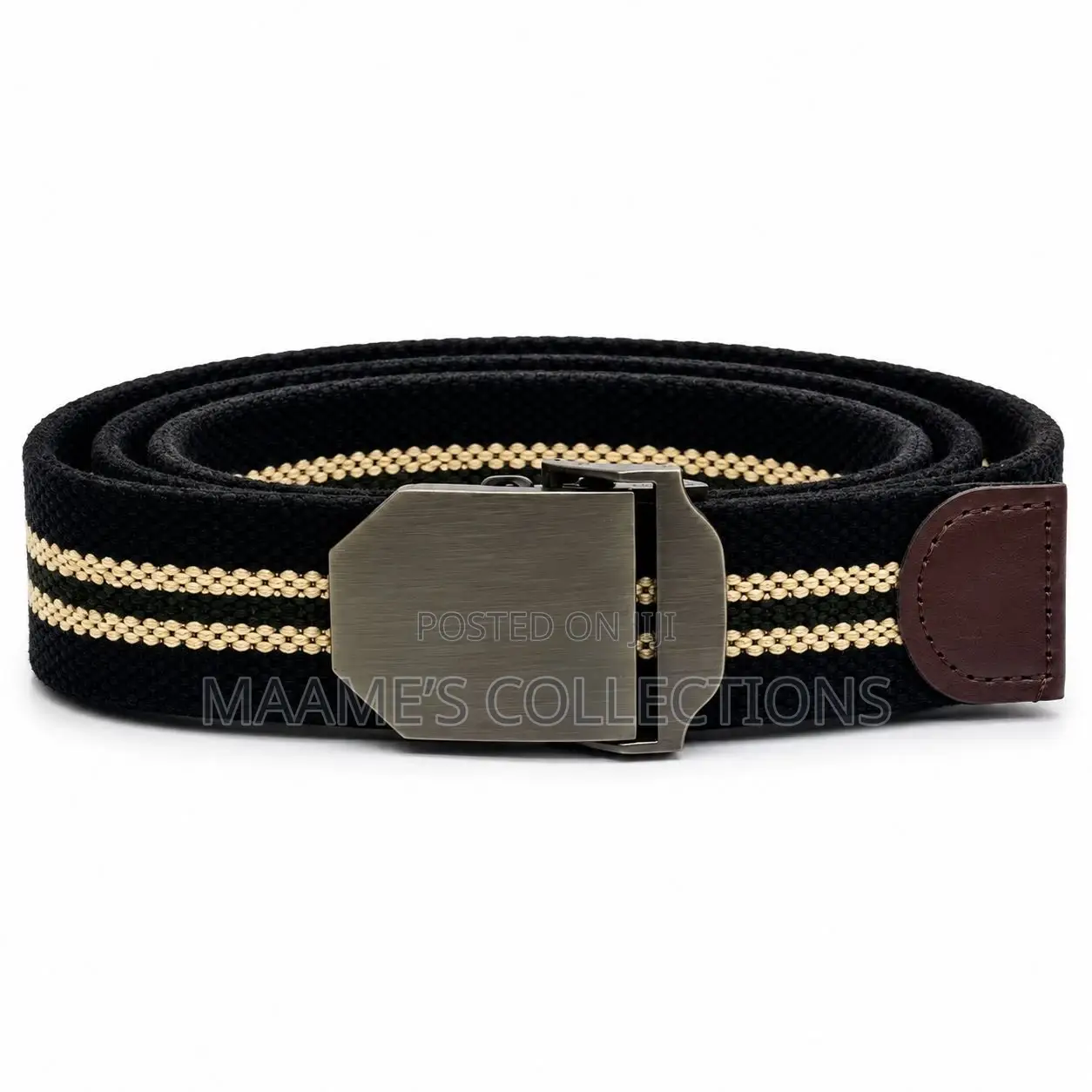 Solid High Quality Vintage Woven Belts in Stocku