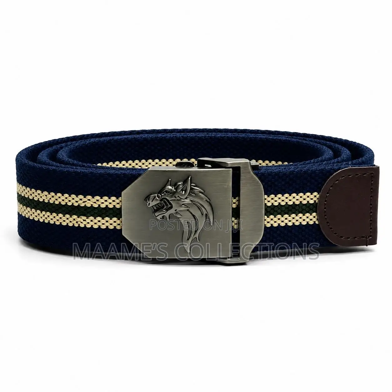 Solid High Quality Vintage Woven Belts in Stocku