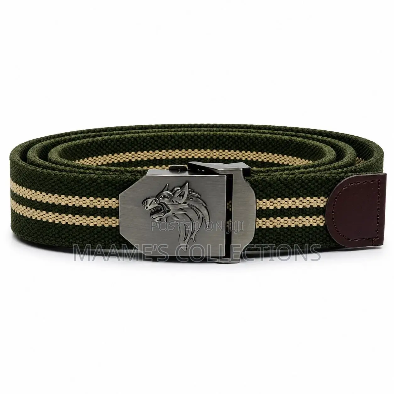Solid High Quality Vintage Woven Belts in Stocku