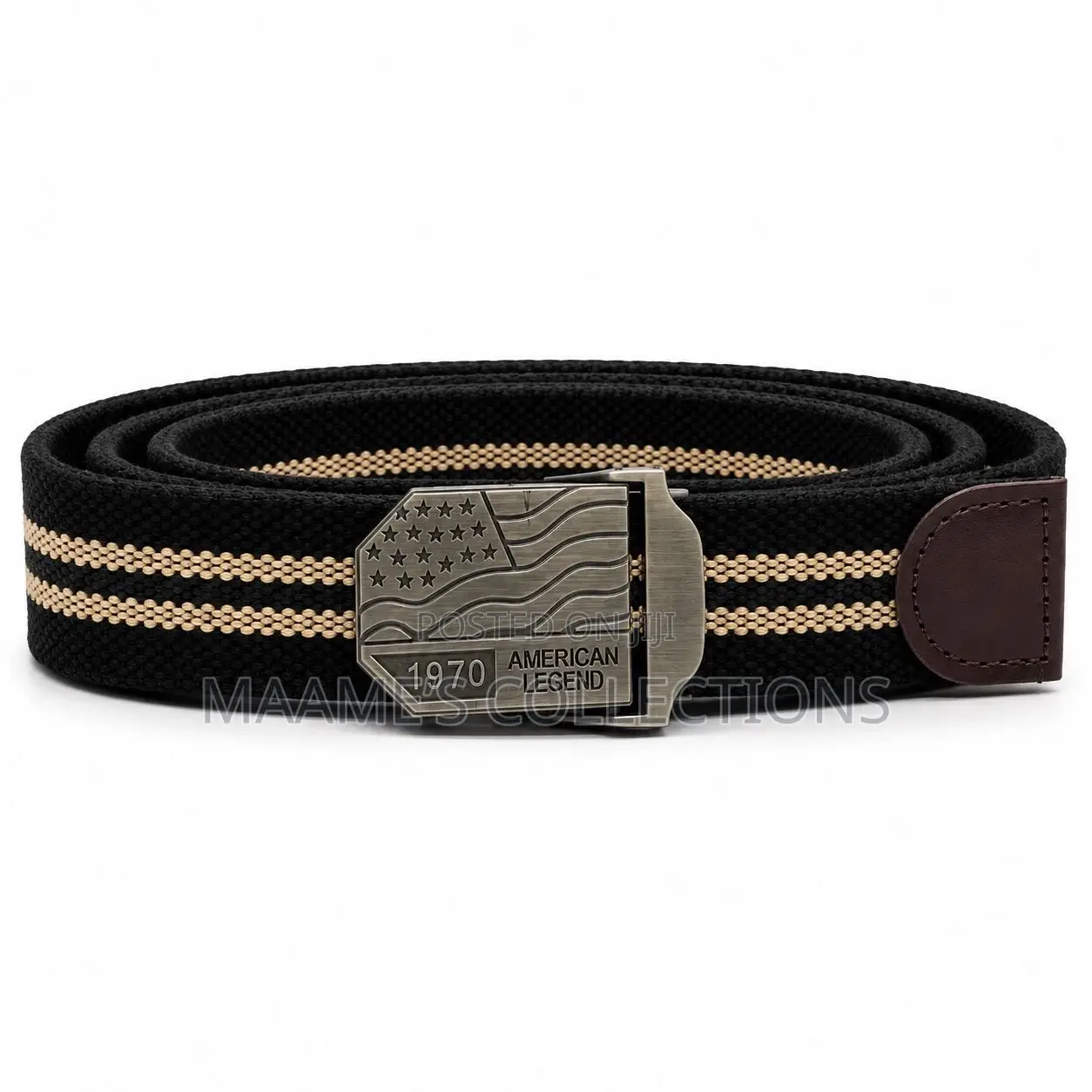 Solid High Quality Vintage Woven Belts in Stocku