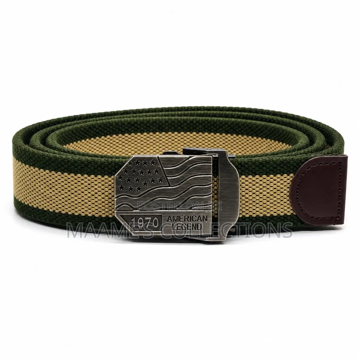 Solid High Quality Vintage Woven Belts in Stocku