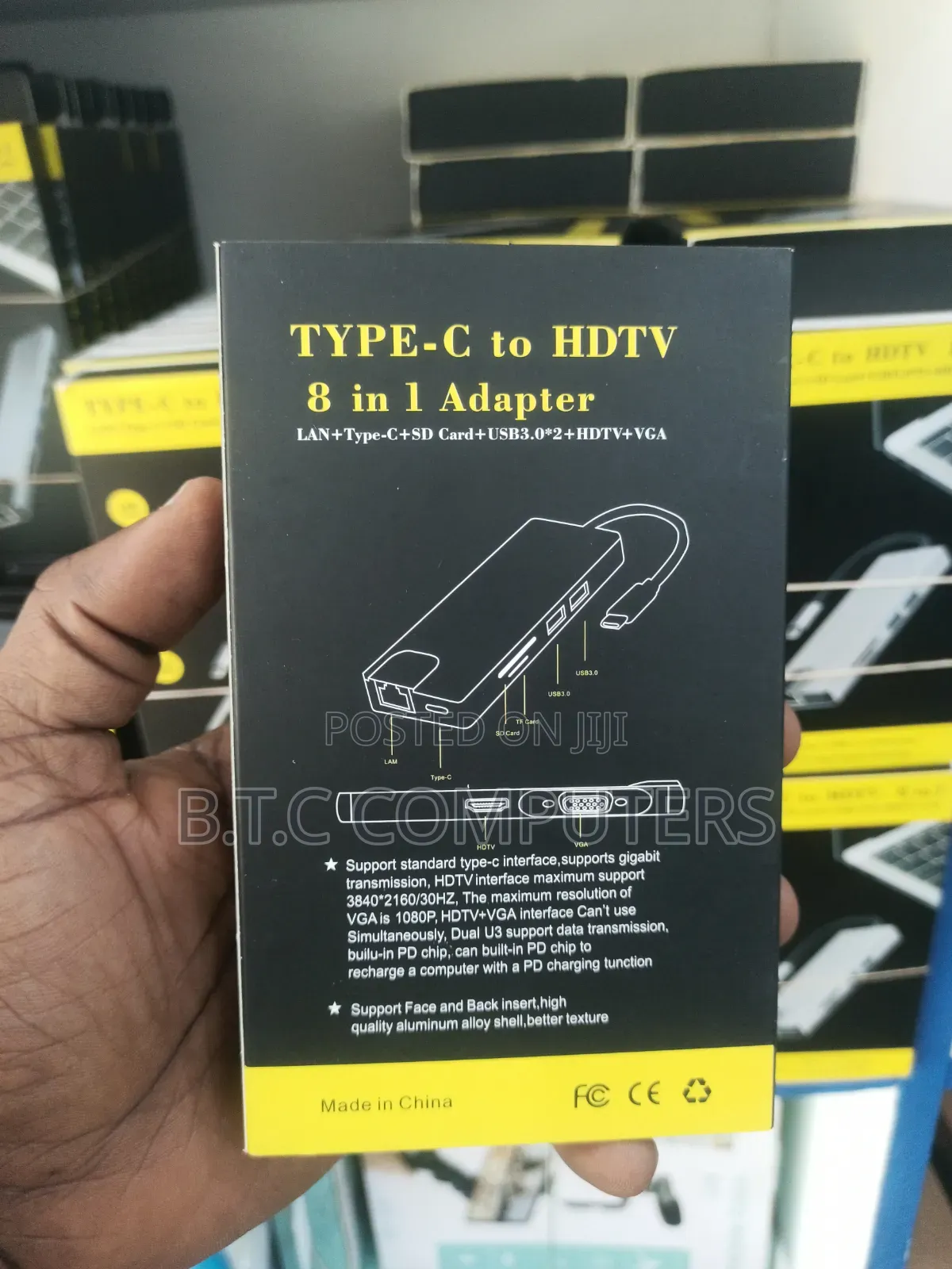 Adapter 8 Port Connector