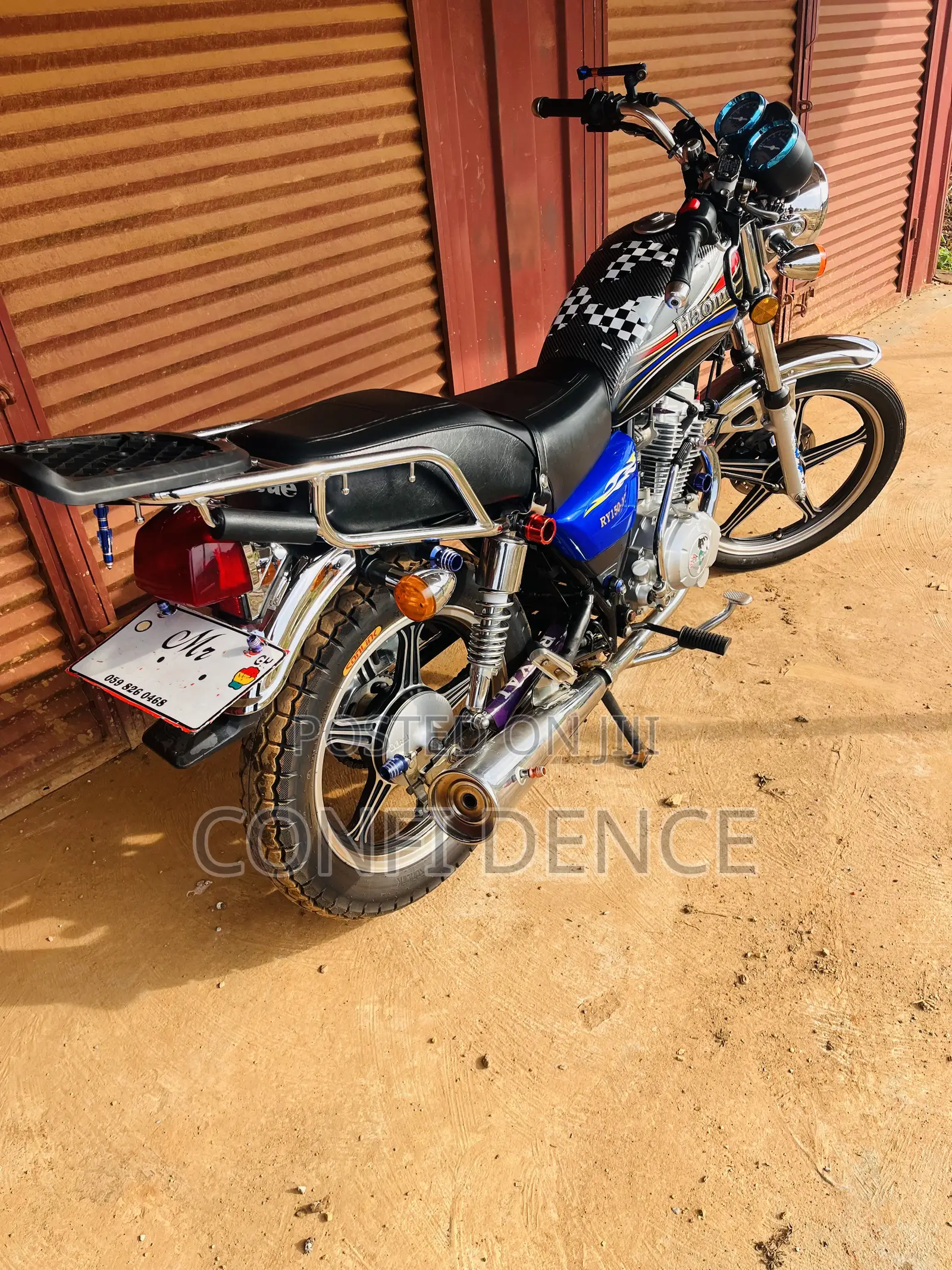 Haojue HJ125-8K 2026 Black