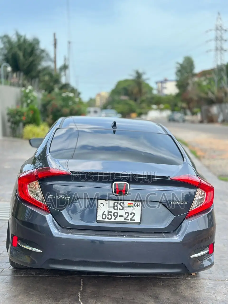Honda Civic Touring Sedan 2018 Black