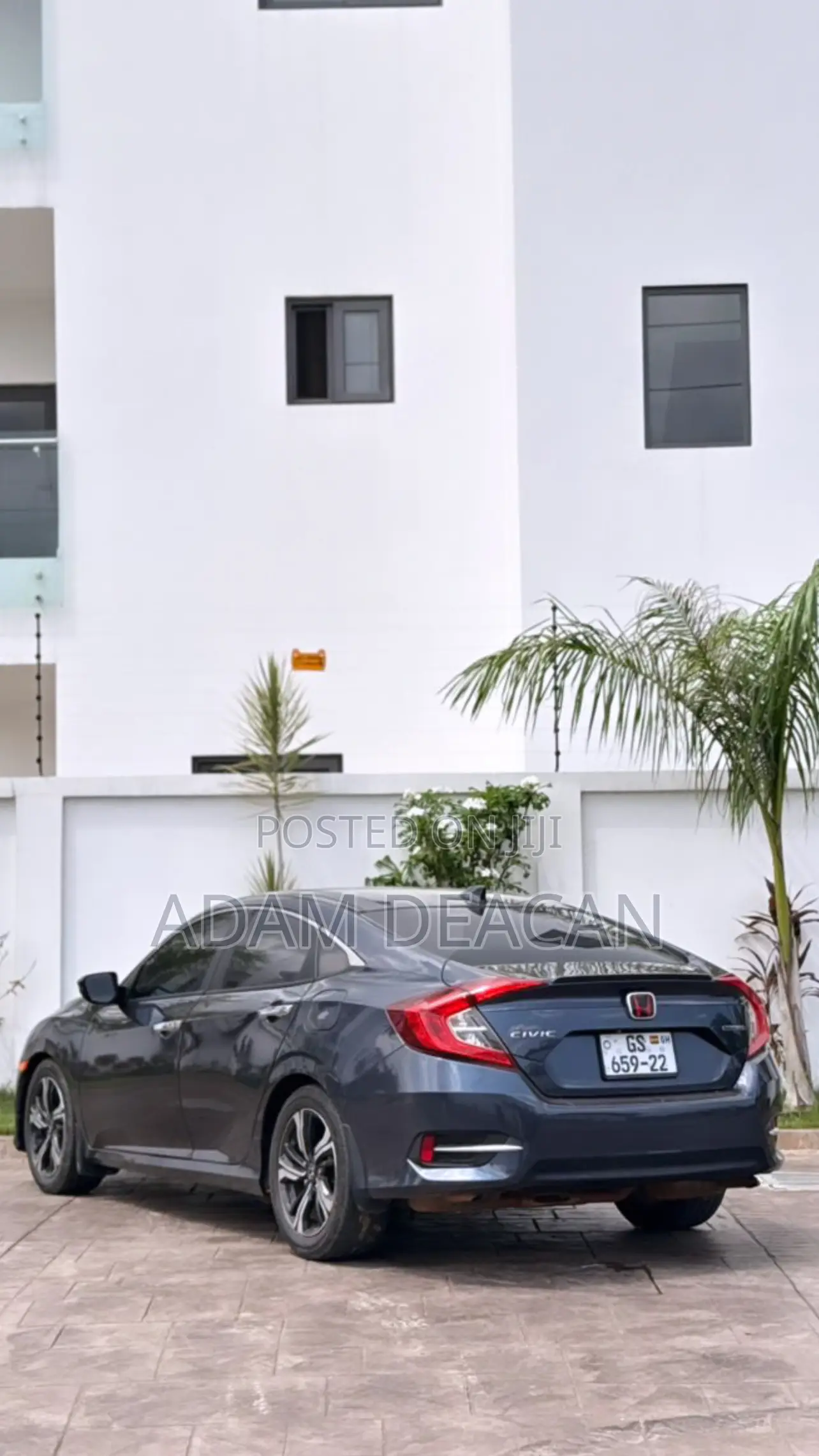 Honda Civic Touring Sedan 2018 Black