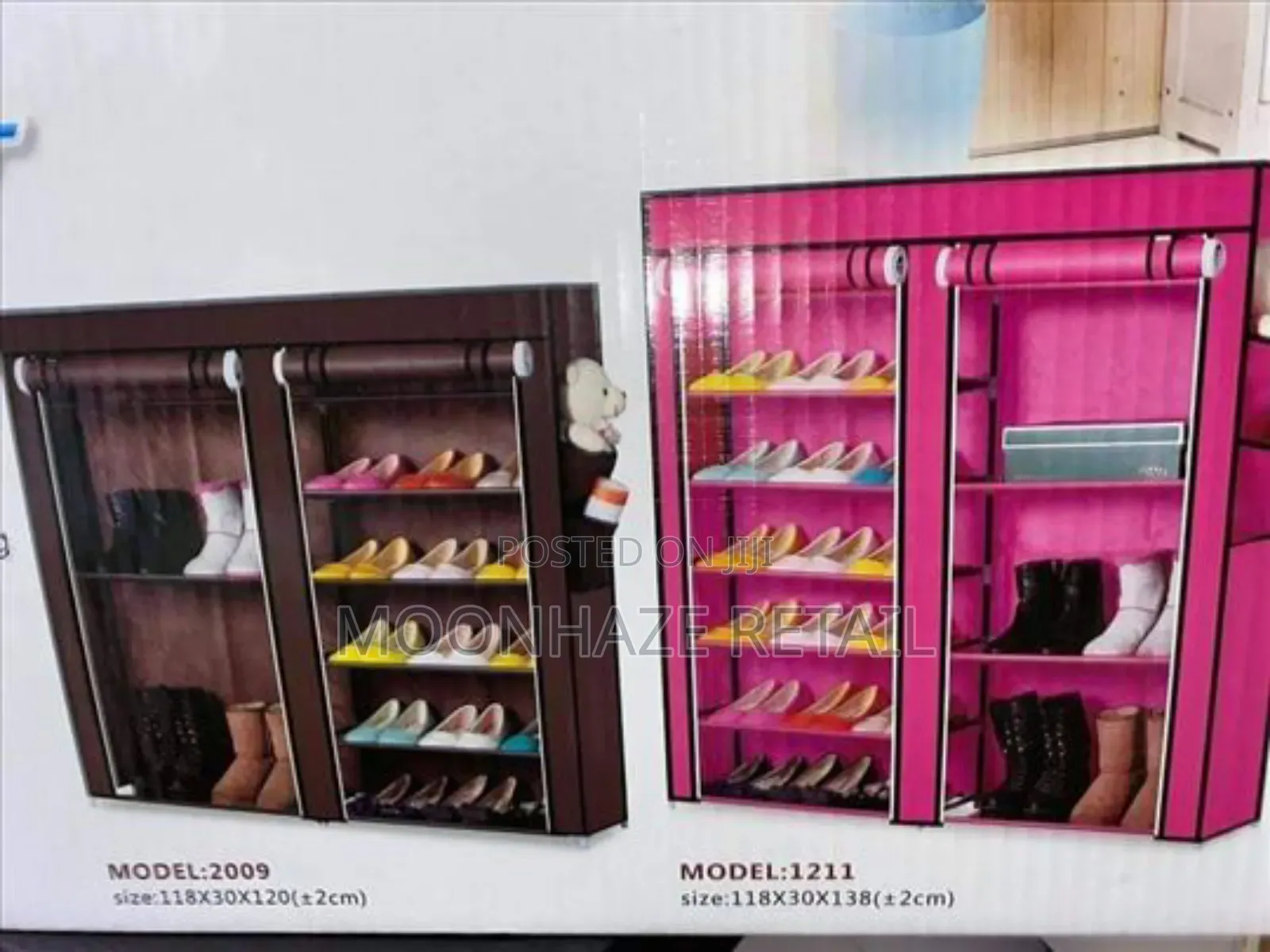 Heavy Duty Portable Cloth Wardrobe / Collapsible Closet