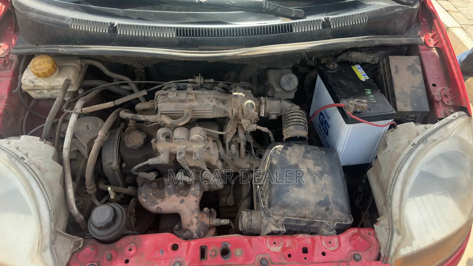 Daewoo Matiz 0.8 S 2009 Red