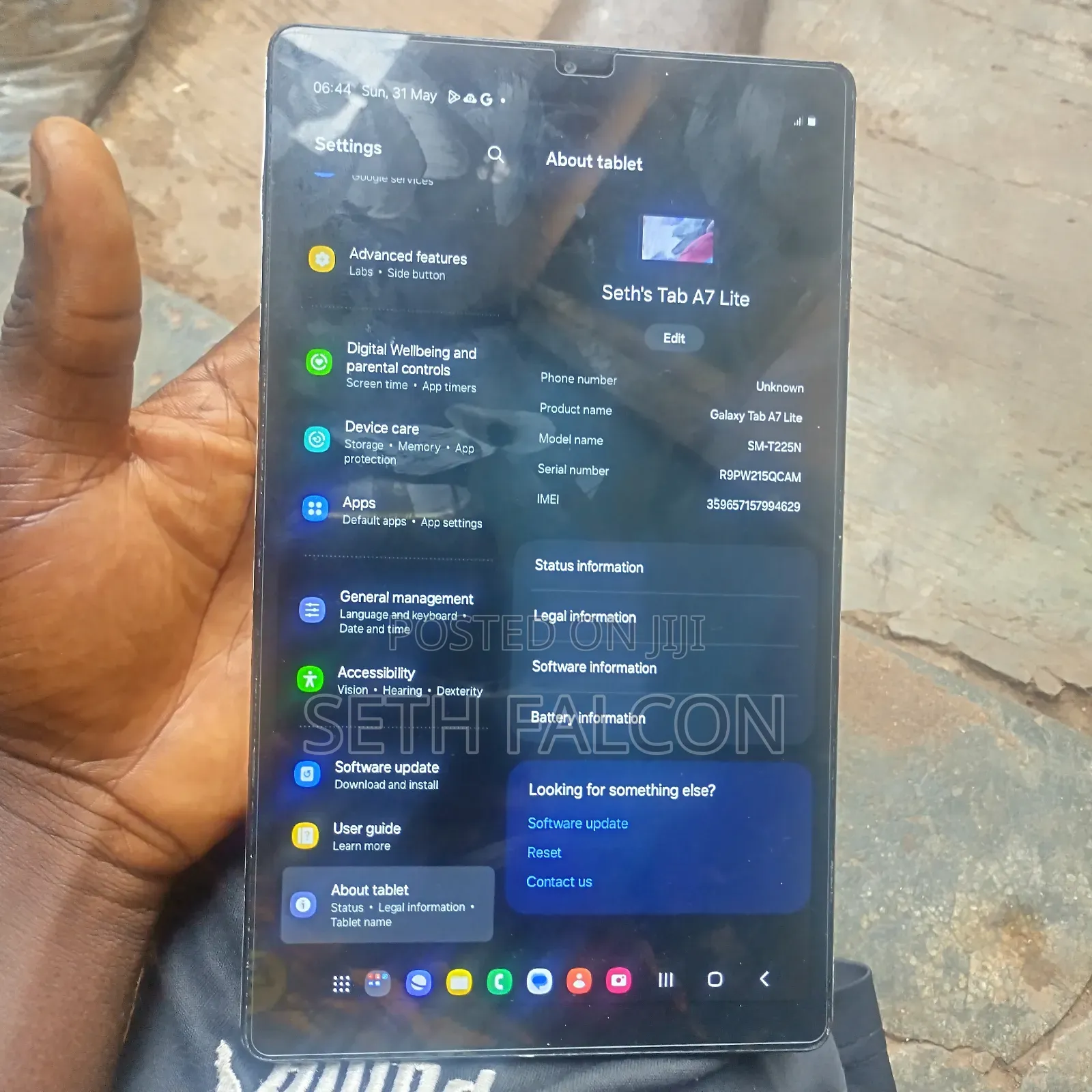 Samsung Galaxy Tab A7 Lite 32 GB White