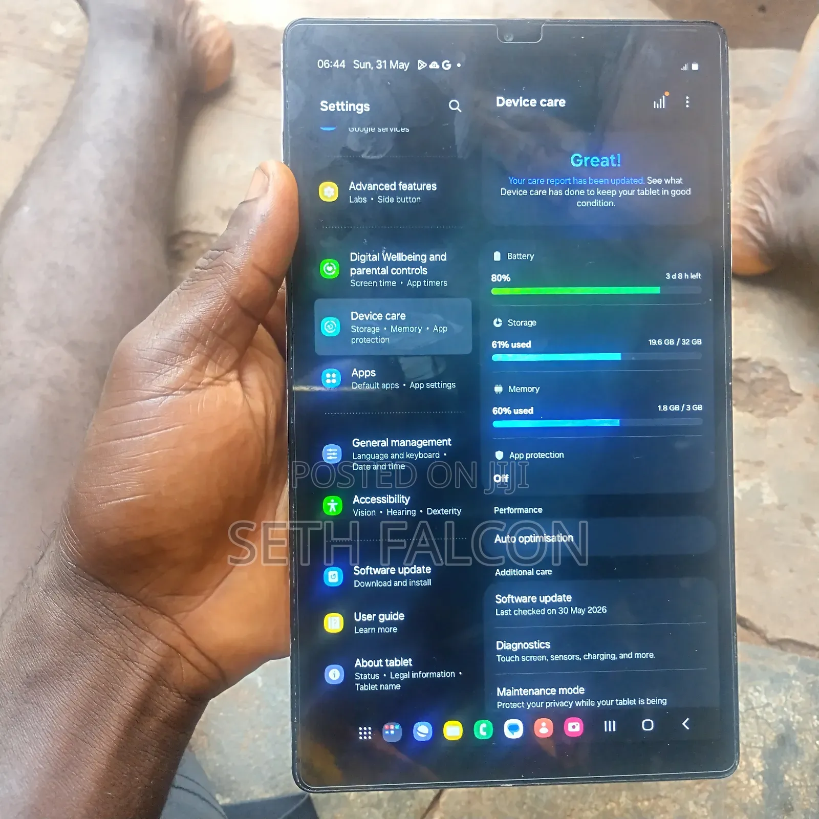 Samsung Galaxy Tab A7 Lite 32 GB White