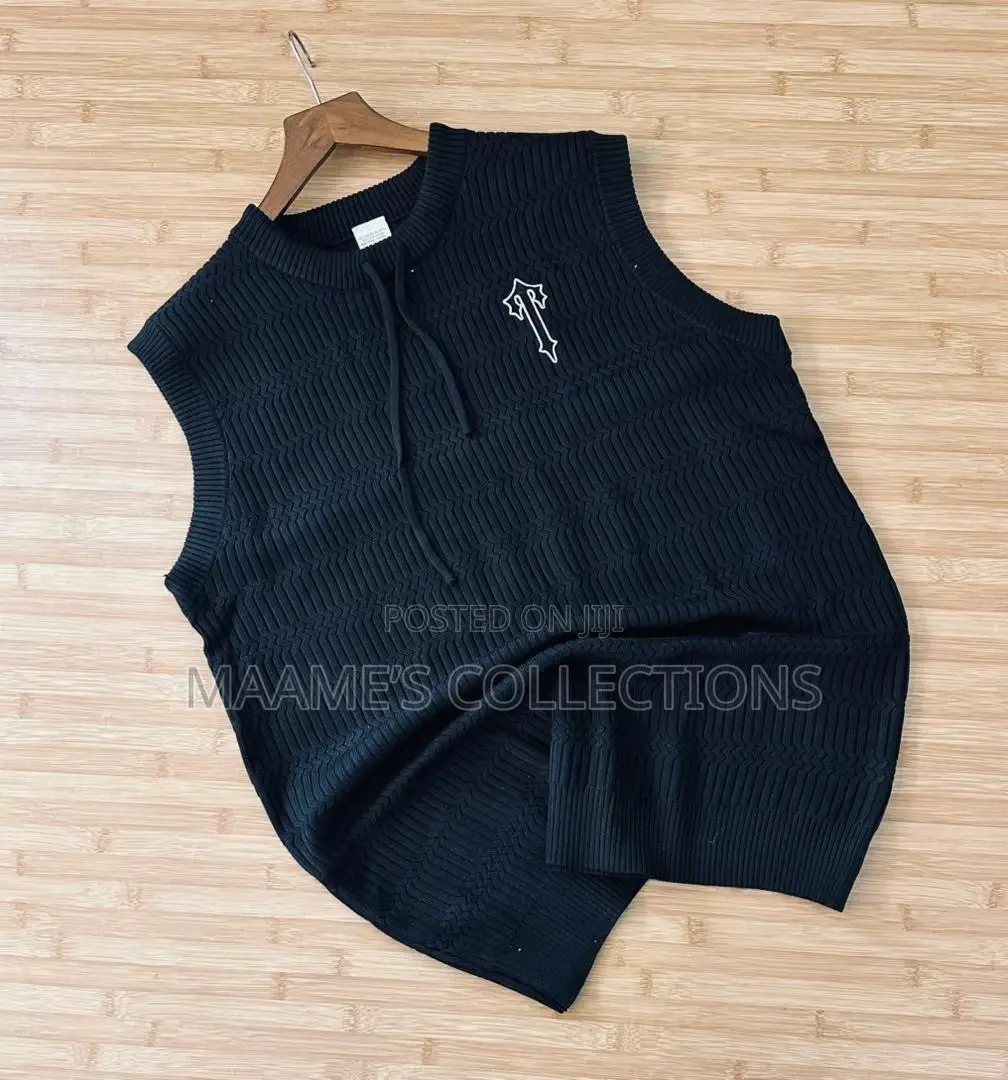 Woven Stock Armless / Sleeveless/ Vest /Tank Top