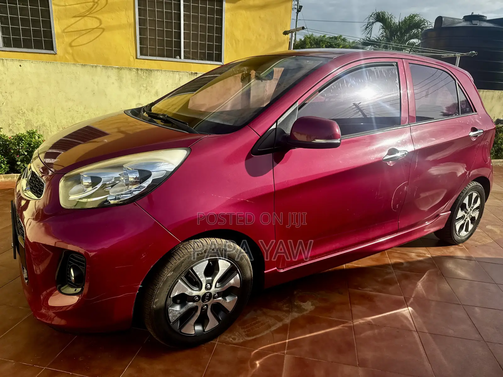 Kia Morning 2016 Red