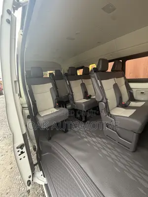 New Toyota HiAce 2025 White