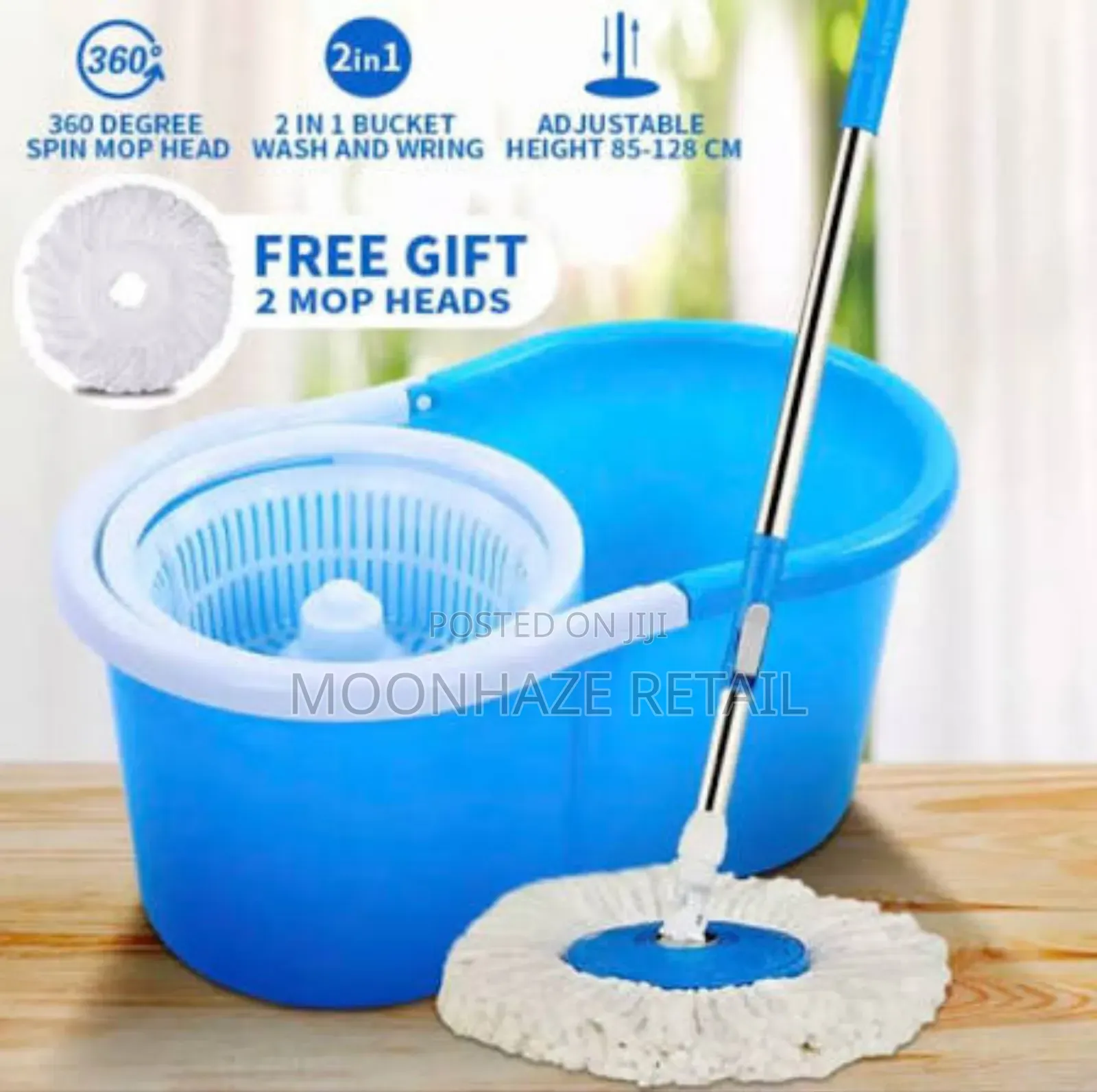 360° Spin Mop Bucket Set