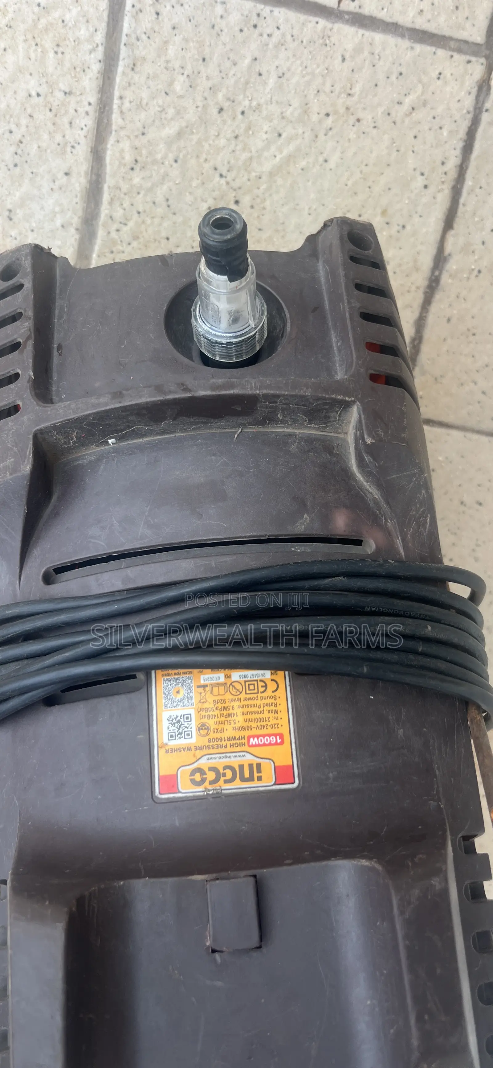 Ingco 1600w Pressure Washing Machine