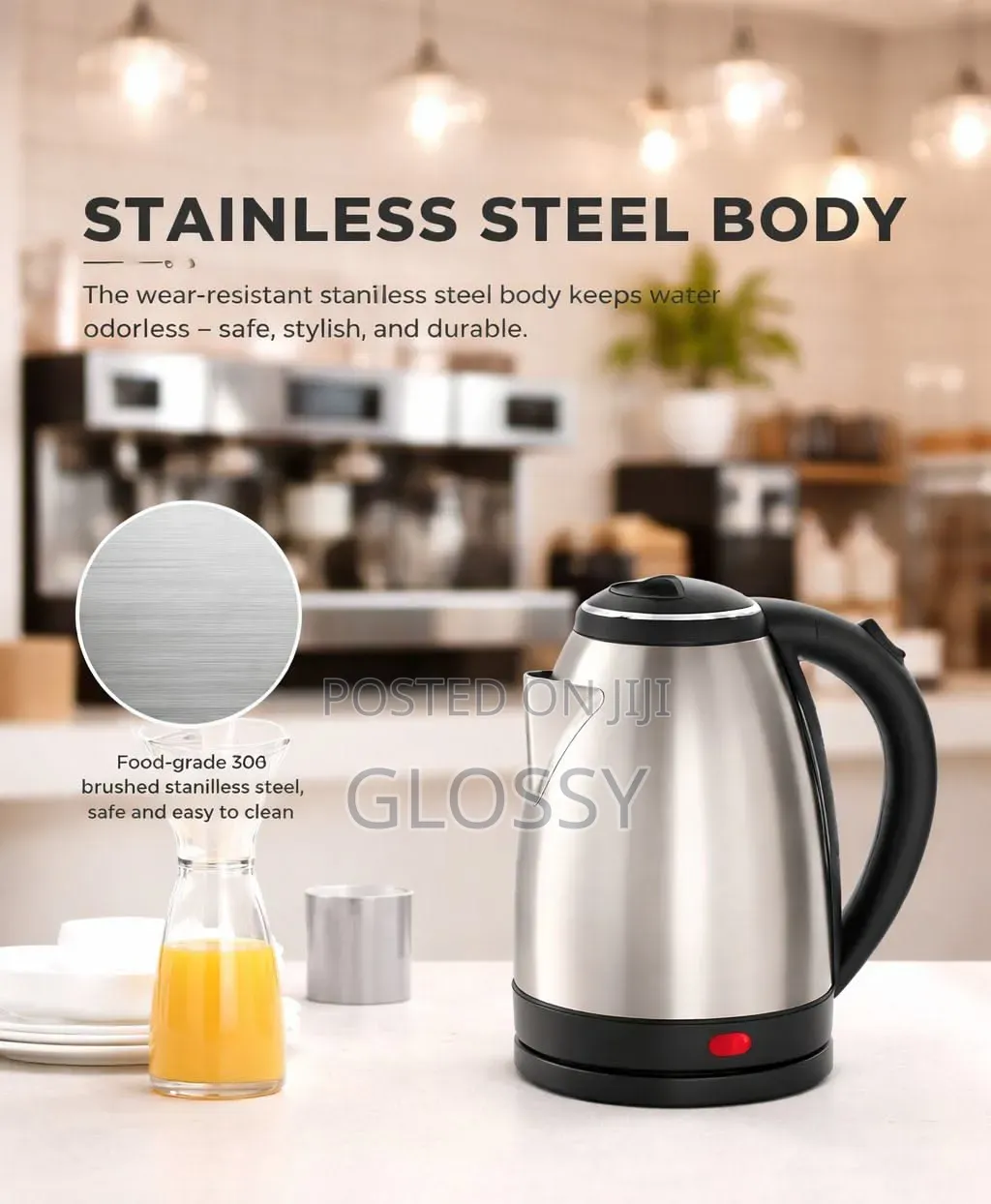 Scarlett Electric Kettle – Fast Boiling, New, Affordable