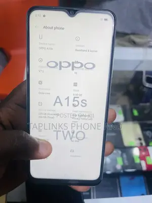 Oppo A15s 256 GB White