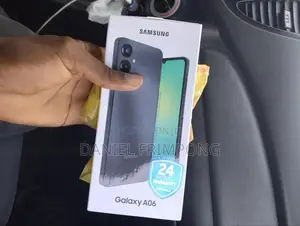 New Samsung Galaxy A06 64 GB Black