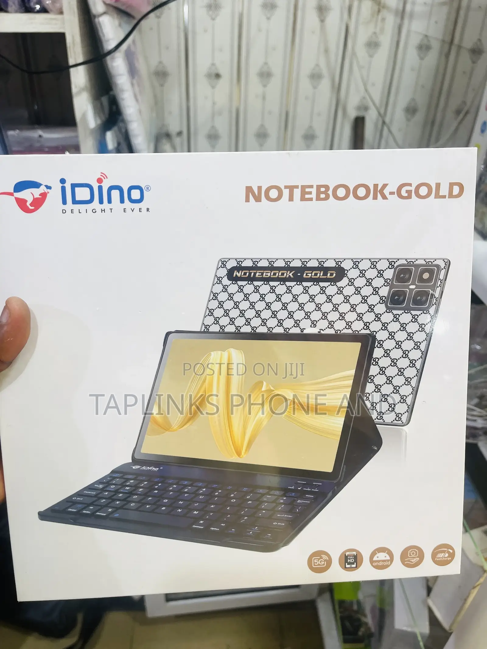 New Idino Notebook Action 512 GB Yellow