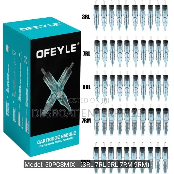 Mixed 50pcs Tattoo Cartridge Needles