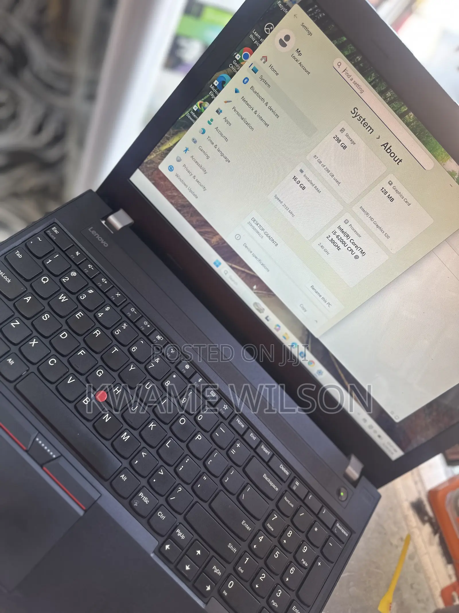 Laptop Lenovo ThinkPad E570 16GB Intel Core i5 HDD+SSD 500GB