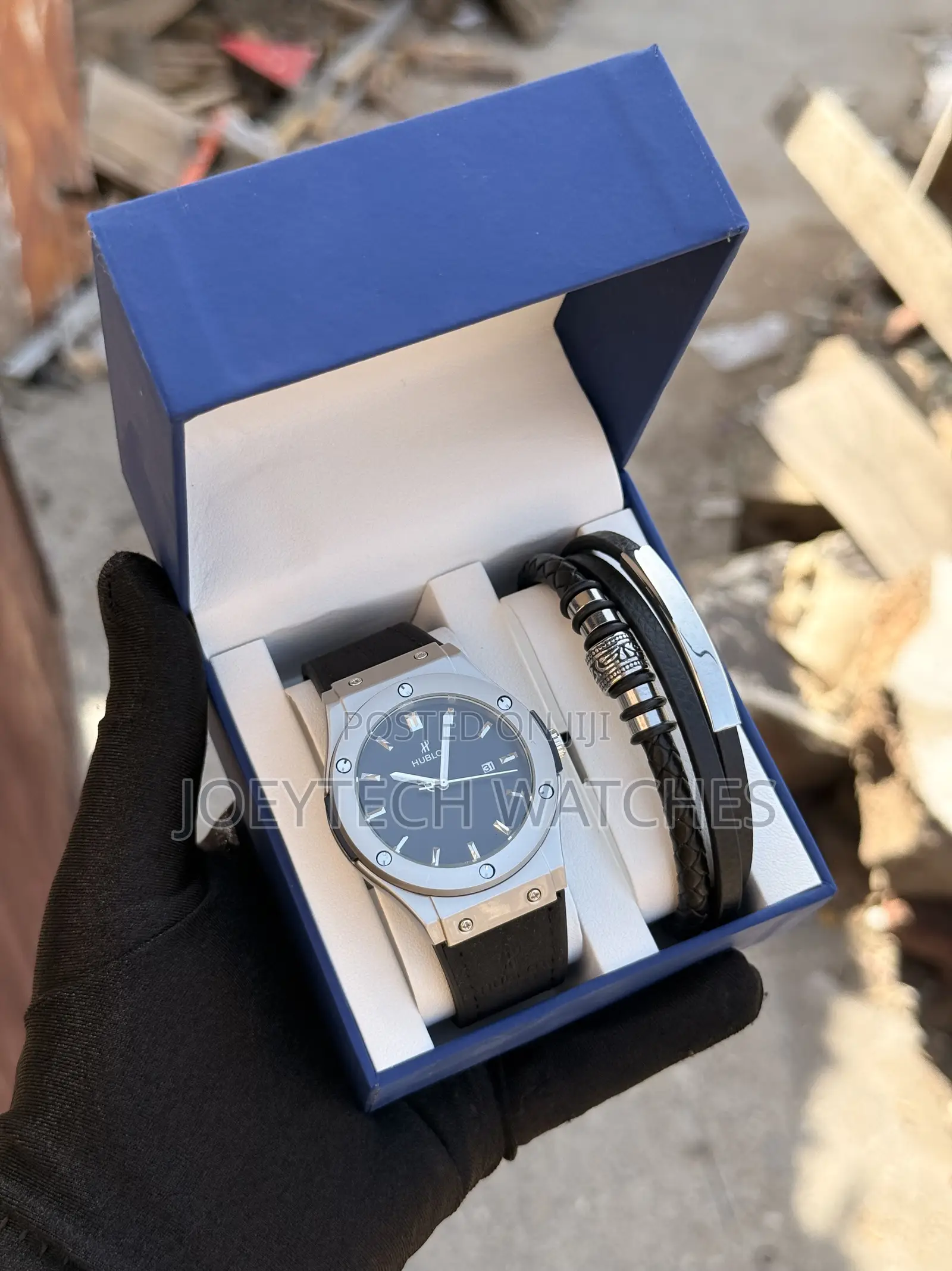 Hublot Watch and Bracelet Set