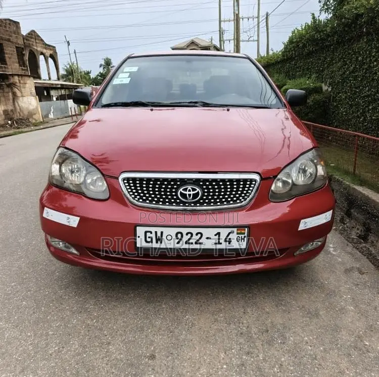 Toyota Corolla 1.8 2008 Red