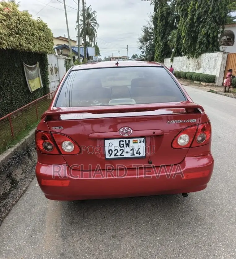 Toyota Corolla 1.8 2008 Red