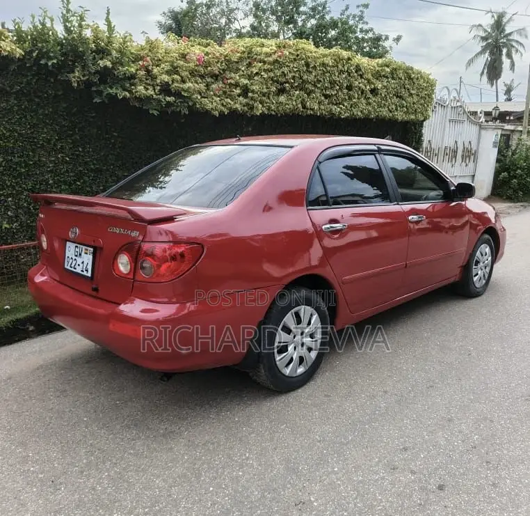 Toyota Corolla 1.8 2008 Red