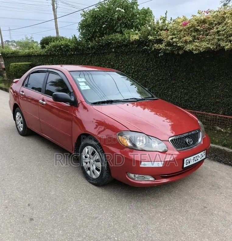 Toyota Corolla 1.8 2008 Red