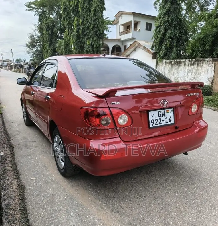 Toyota Corolla 1.8 2008 Red