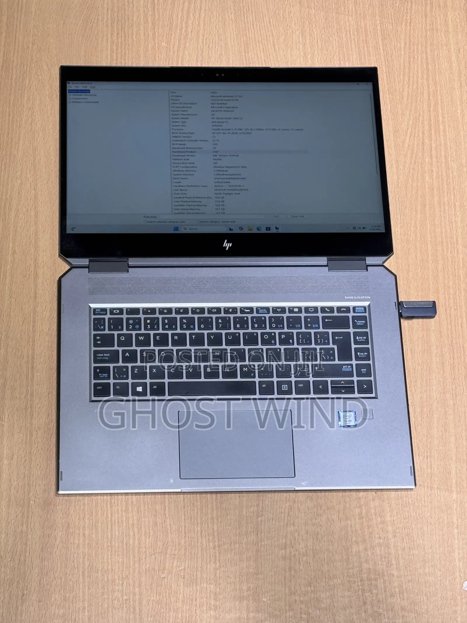 Laptop HP ZBook Studio x360 15 G6 16GB Intel Xeon SSD 512GB