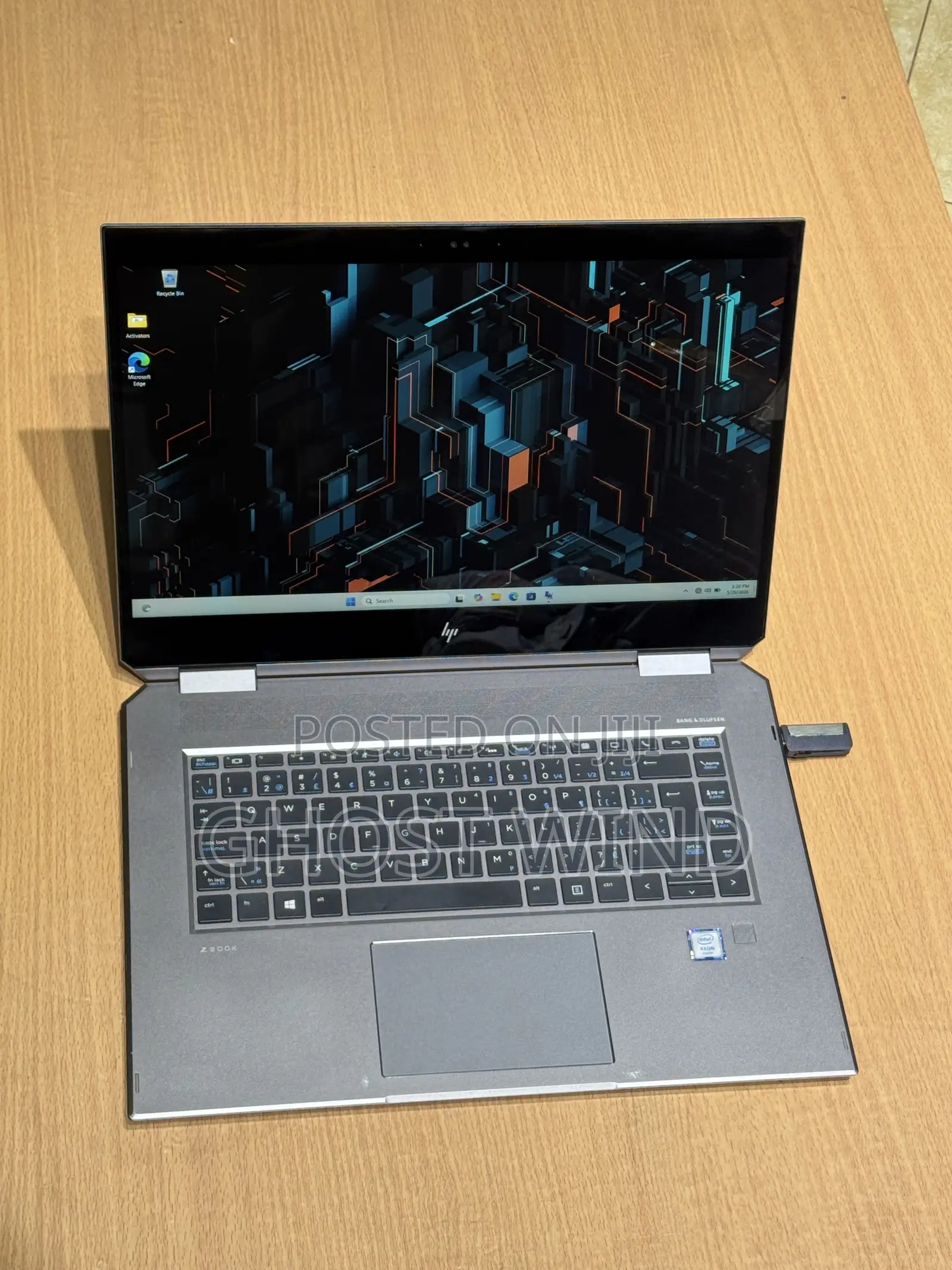 Laptop HP ZBook Studio x360 15 G6 16GB Intel Xeon SSD 512GB