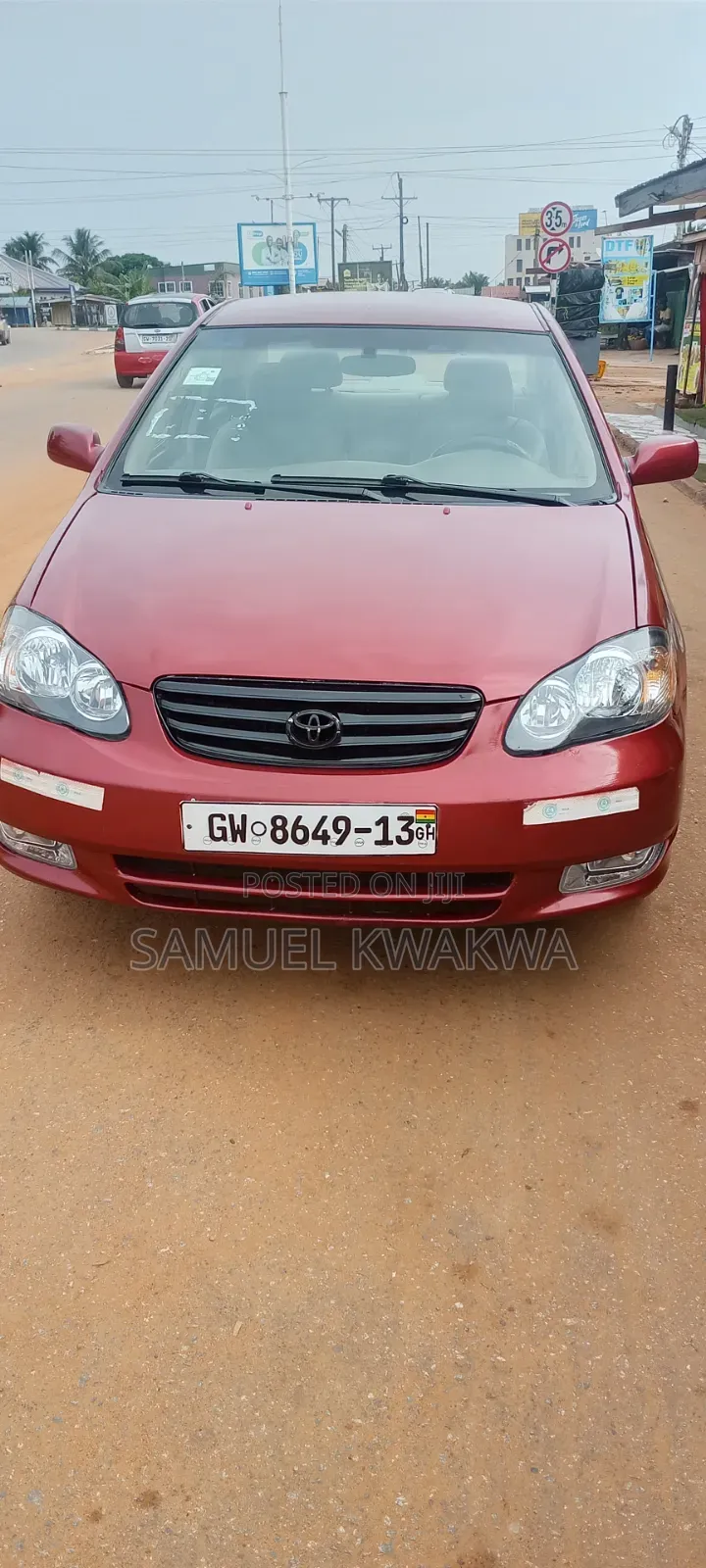 Toyota Corolla LE 2007 Red