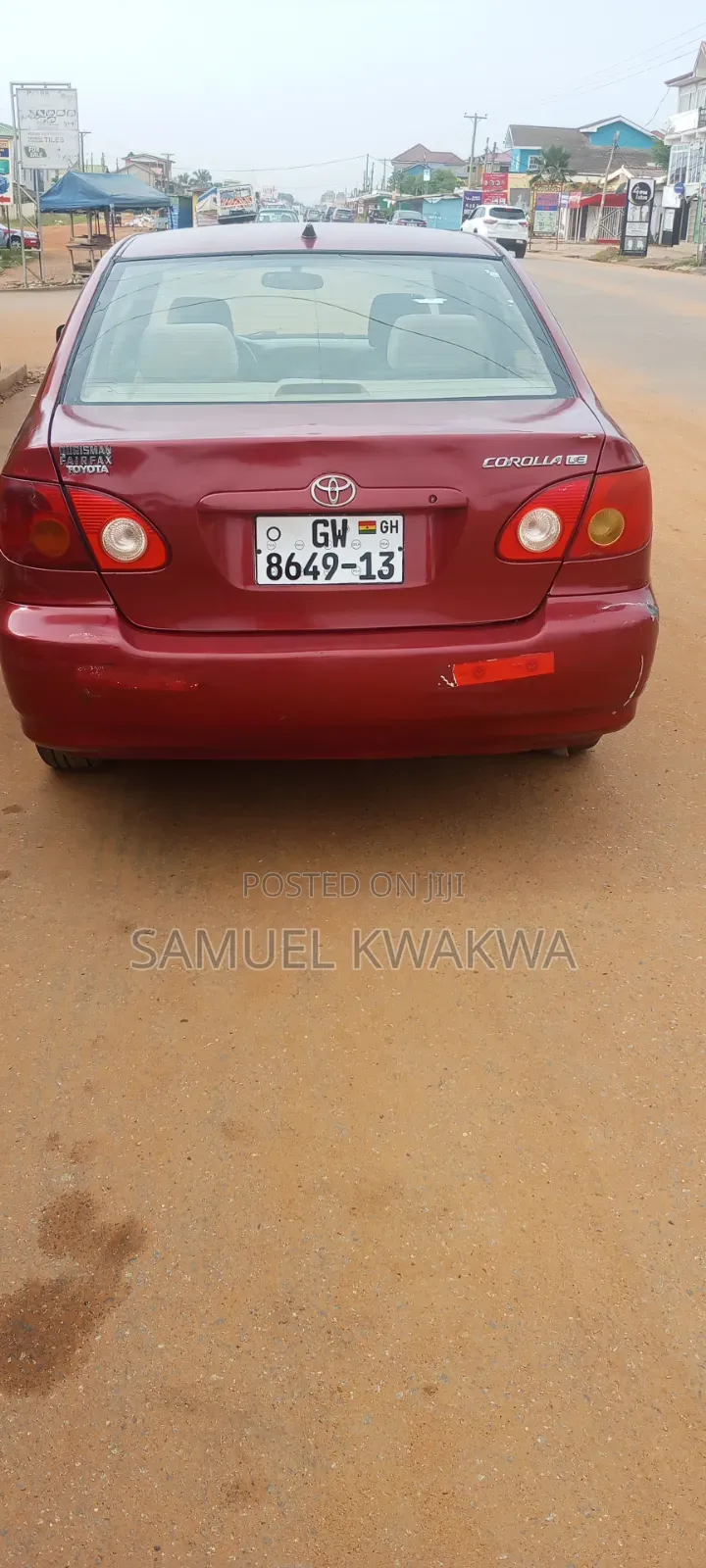 Toyota Corolla LE 2007 Red