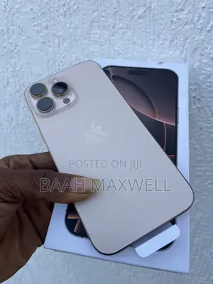 New Apple iPhone 16 Pro Max 256 GB Gold