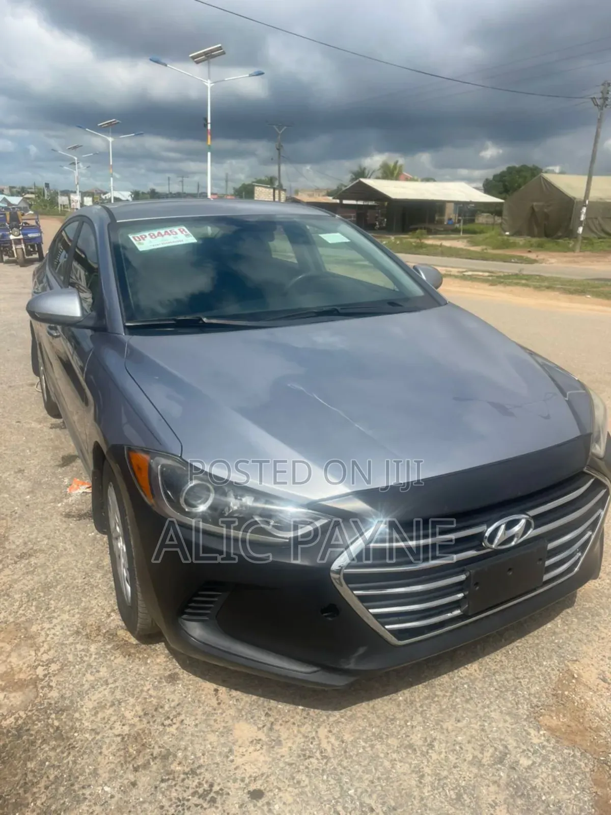 Hyundai Elantra Sport Sedan FWD (1.6L 4cyl 6M) 2017 Gray