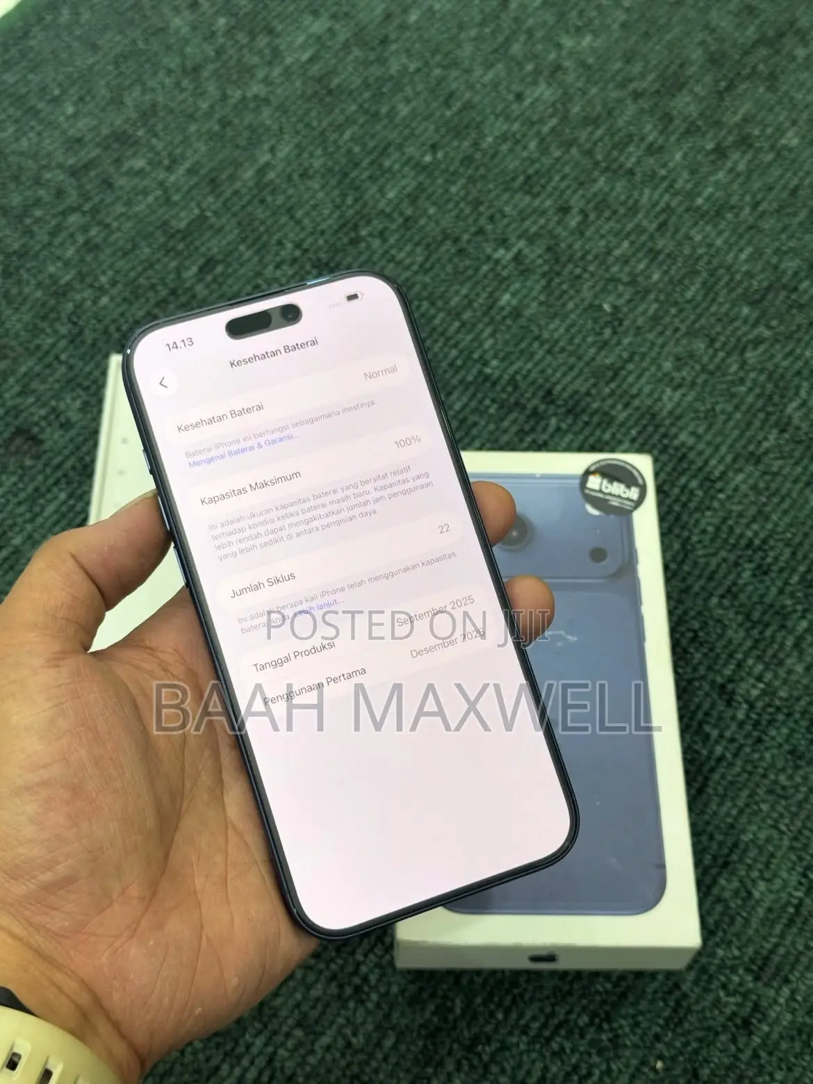 Apple iPhone 17 Pro Max 256 GB Blue