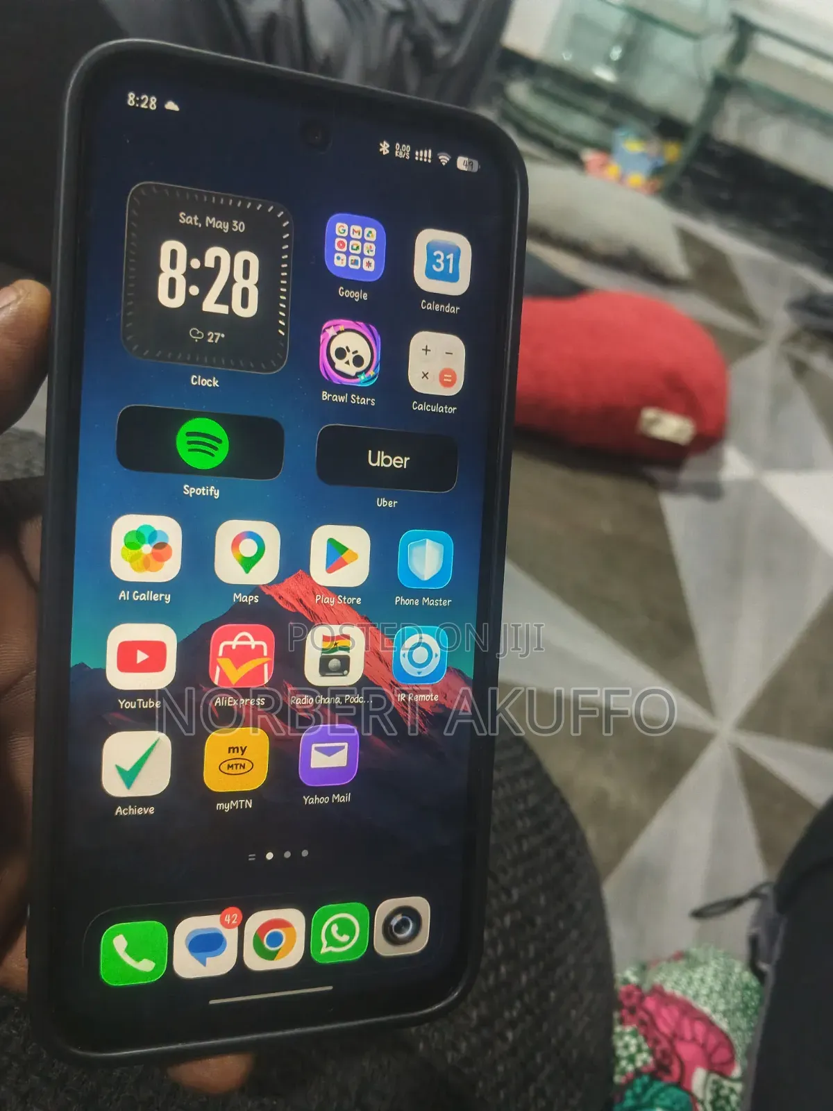 New Mobile Phone 128 GB Gray