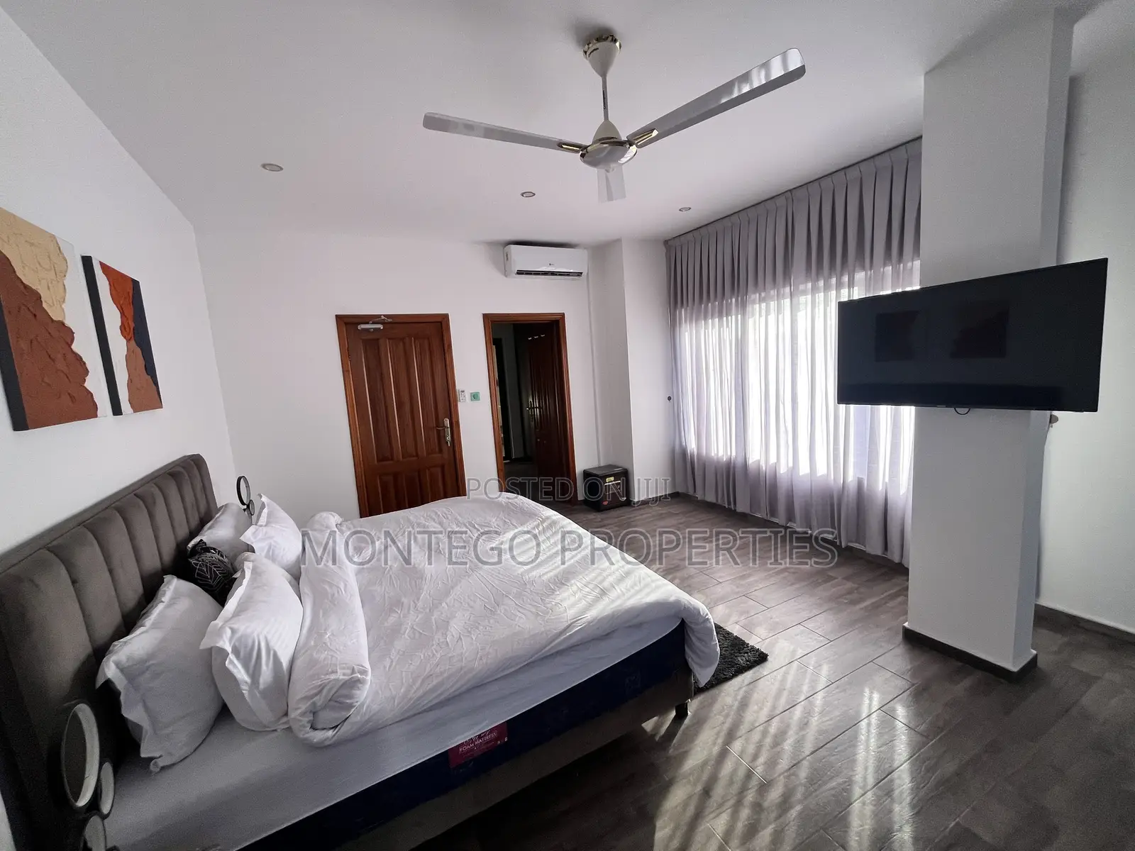 Furnished 4bdrm House in Cantonment, Cantonments for rent