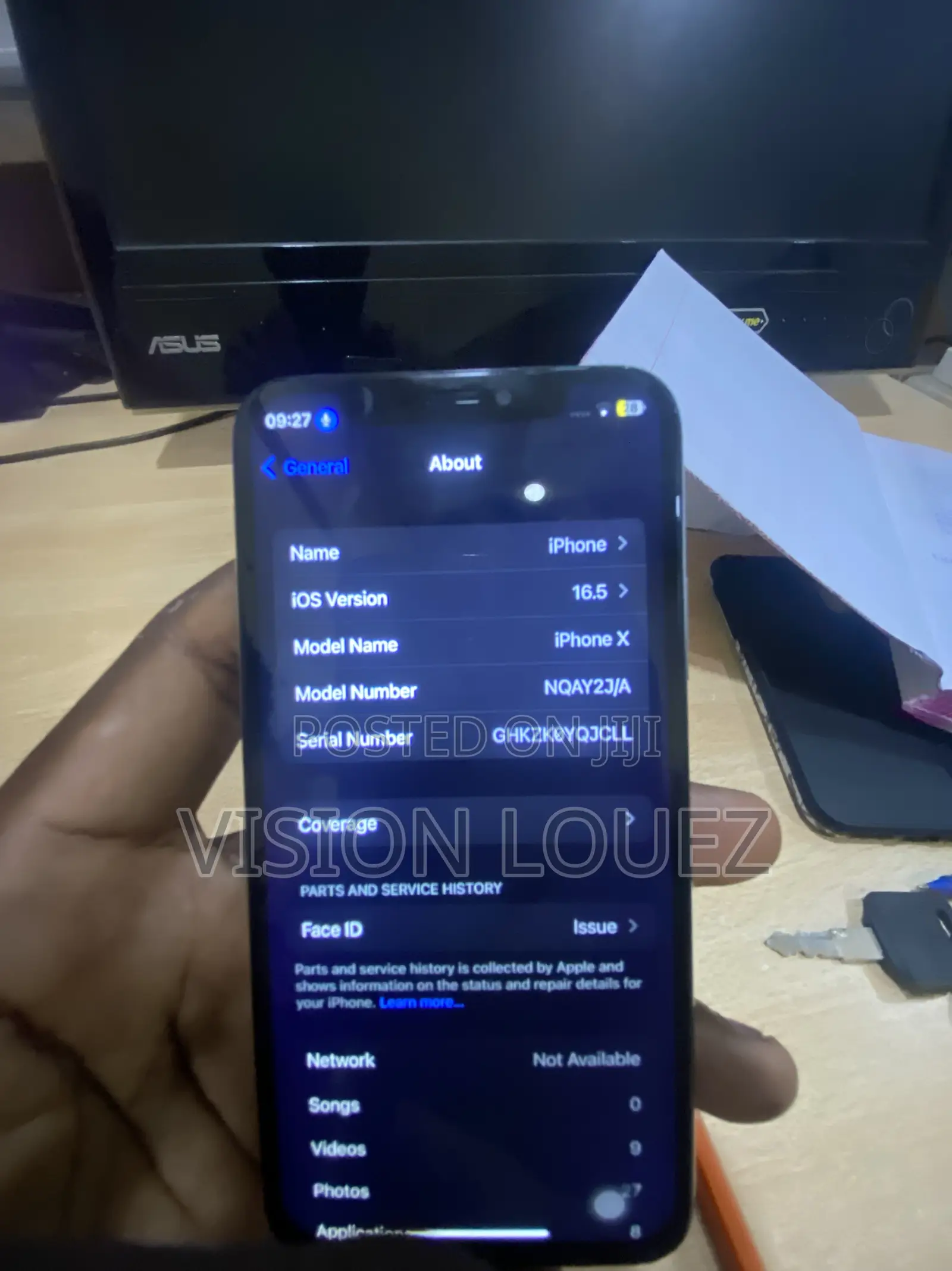 Apple iPhone X 64 GB Rose Gold