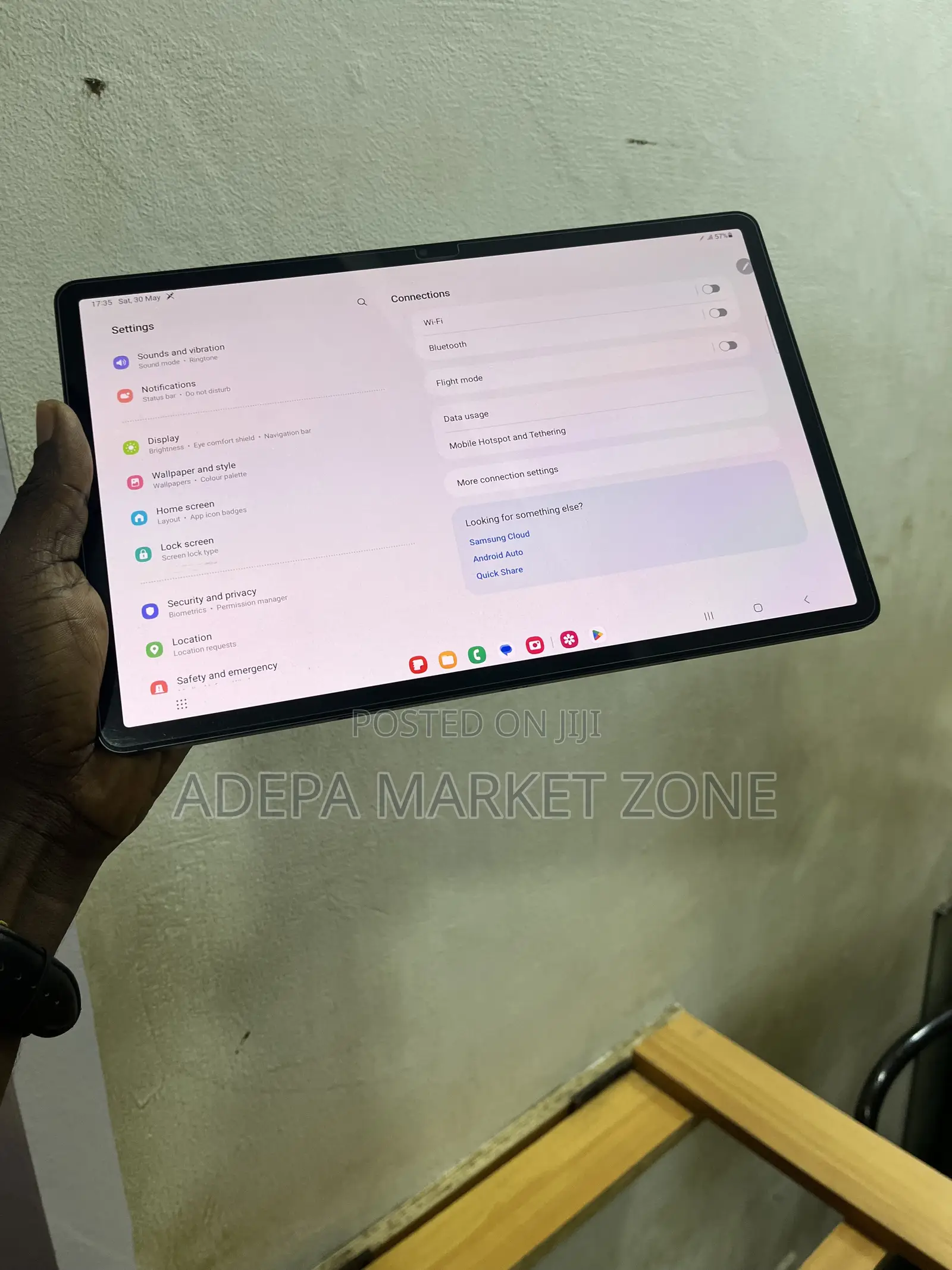 Samsung Galaxy Tab S8+ 128 GB Blue