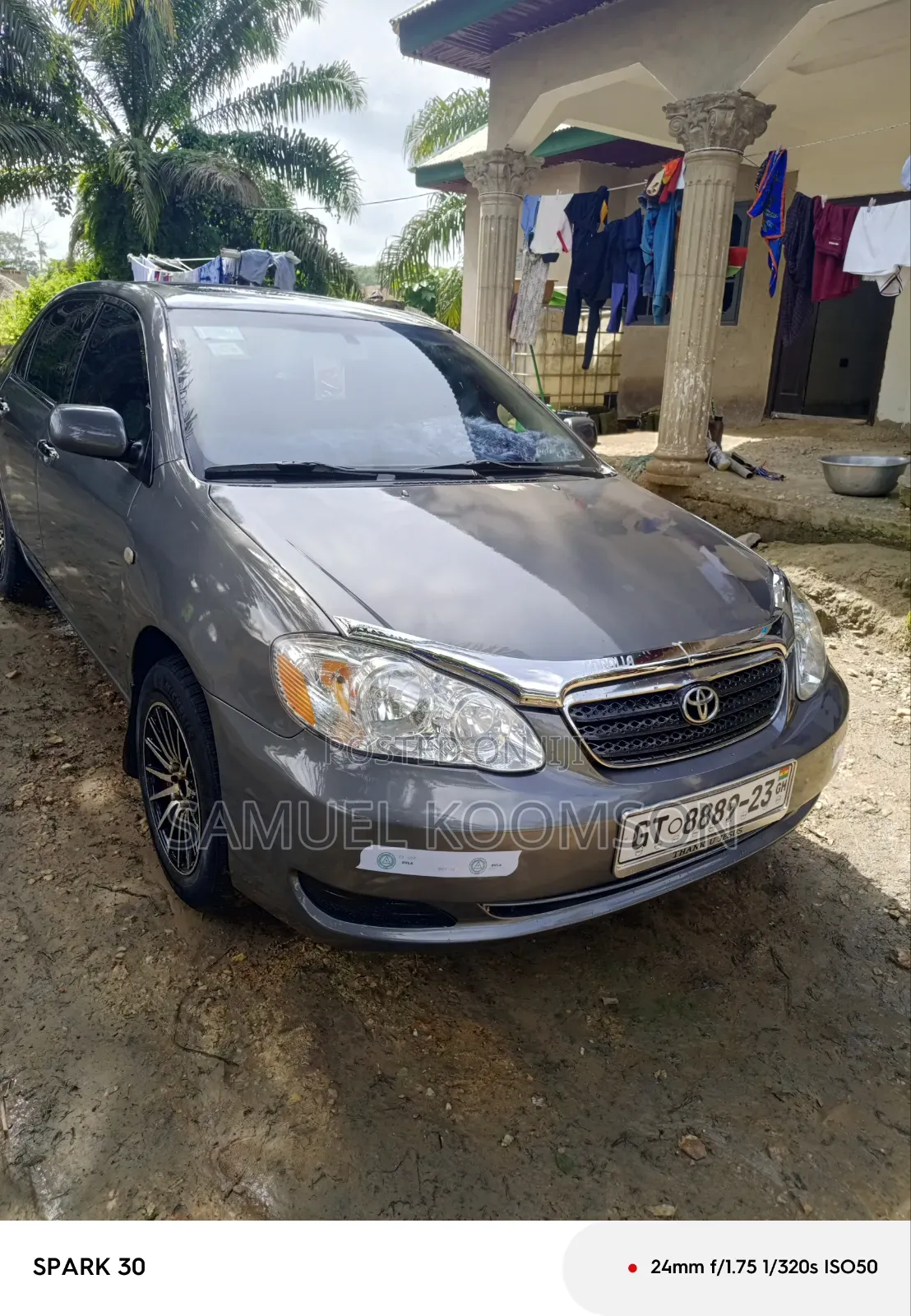 Toyota Corolla 1.8 CE 2008 Gray