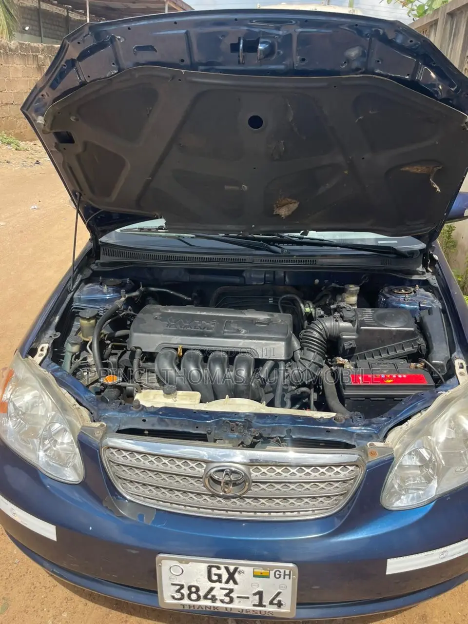 Toyota Corolla 2007 Blue