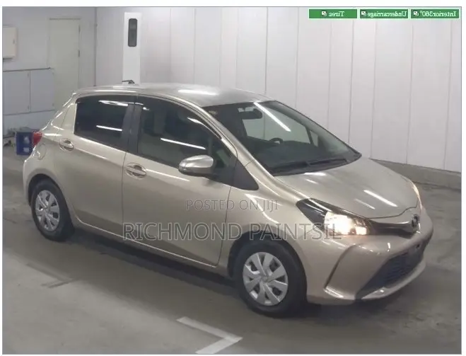 Toyota Vitz 1.3 FWD 5dr 2014 Gold