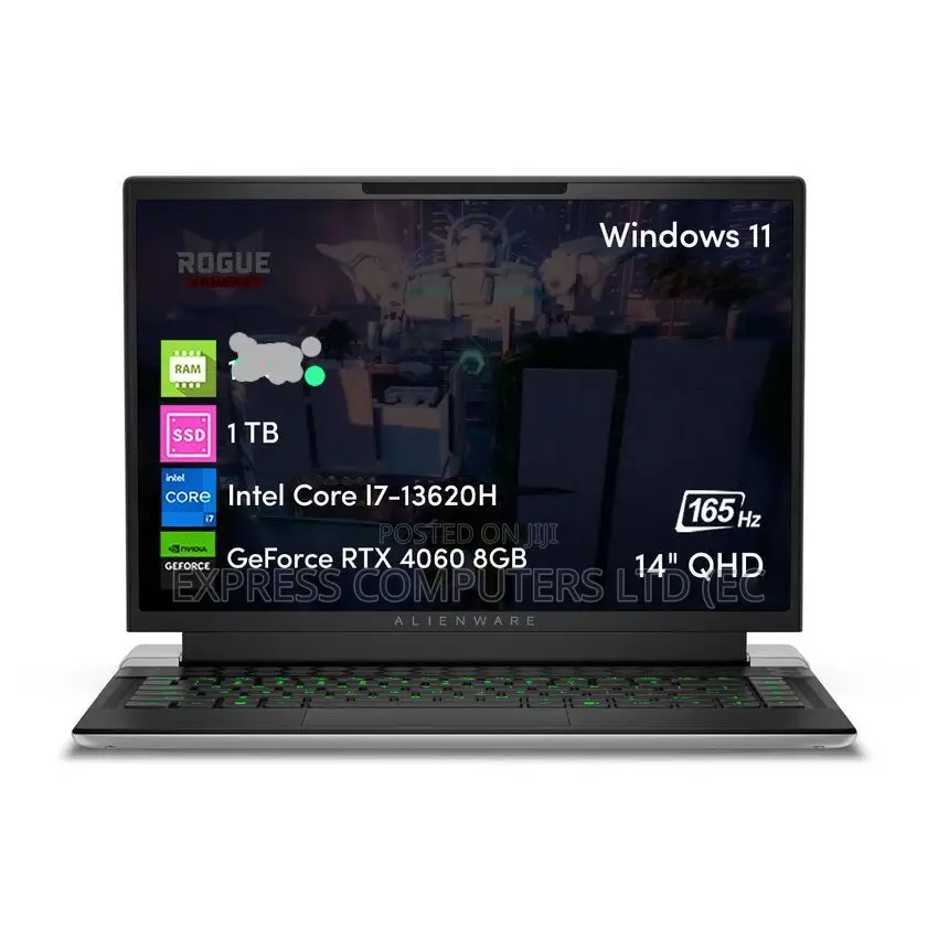 New Laptop Alienware X14 16GB Intel Core i7 SSD 1T