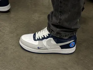 Nike Air Force 1 PSG White Navy Sneakers – Brand New