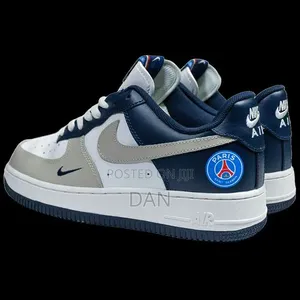 Nike Air Force 1 PSG White Navy Sneakers – Brand New