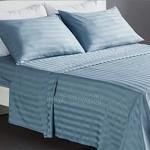 Extra Thick Cotton 2 Bedsheets ,4 Pillow Cases for Airbnb,Hotel,Lodges